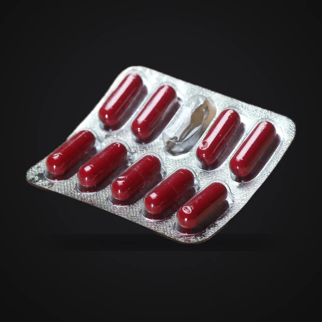 Pharmacy blister pack, reference image