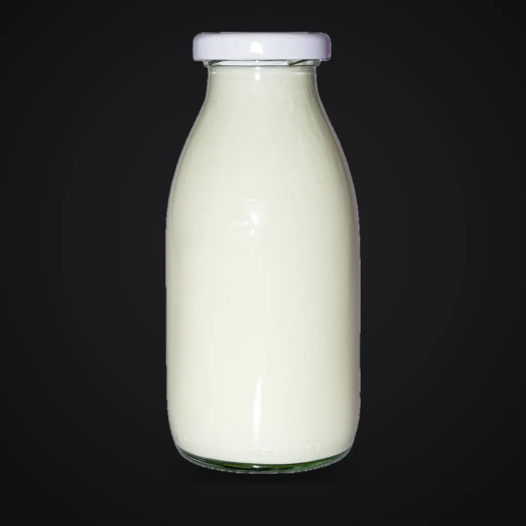 Glass bottle, reference image