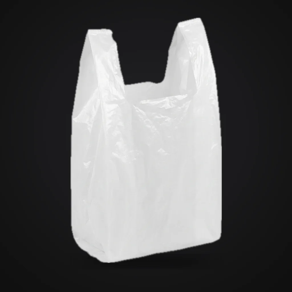 Plastic grocery bag, reference image